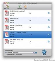 Enolsoft PDF to SWF for Mac screenshot